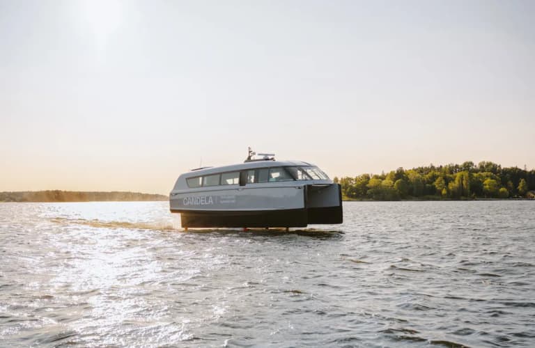 Candela electric yacht