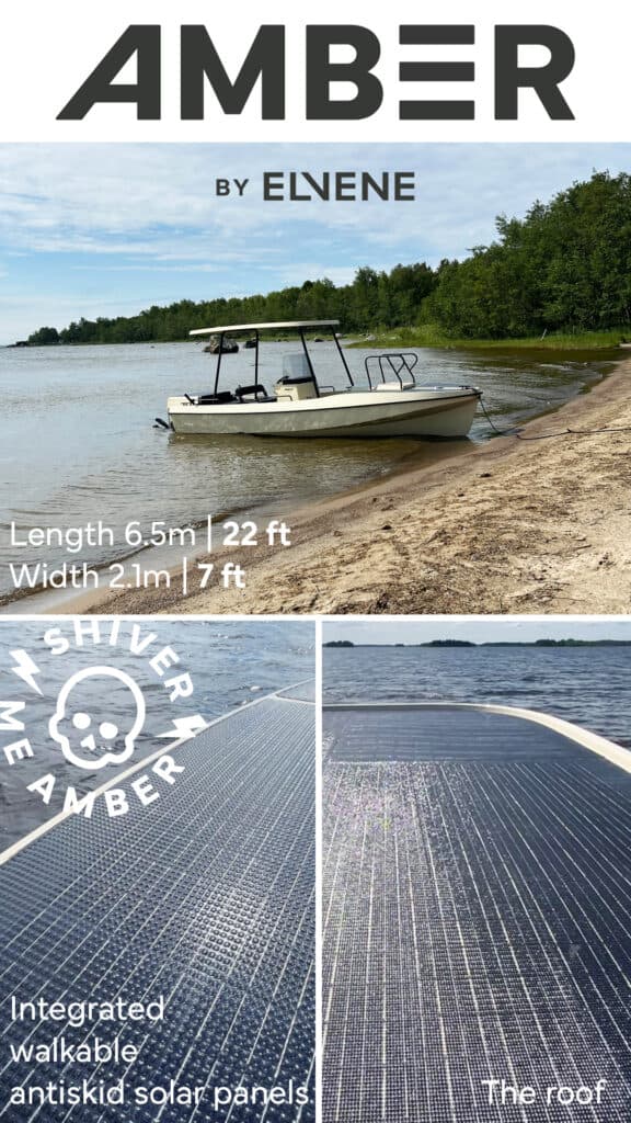 Elvene electric yacht