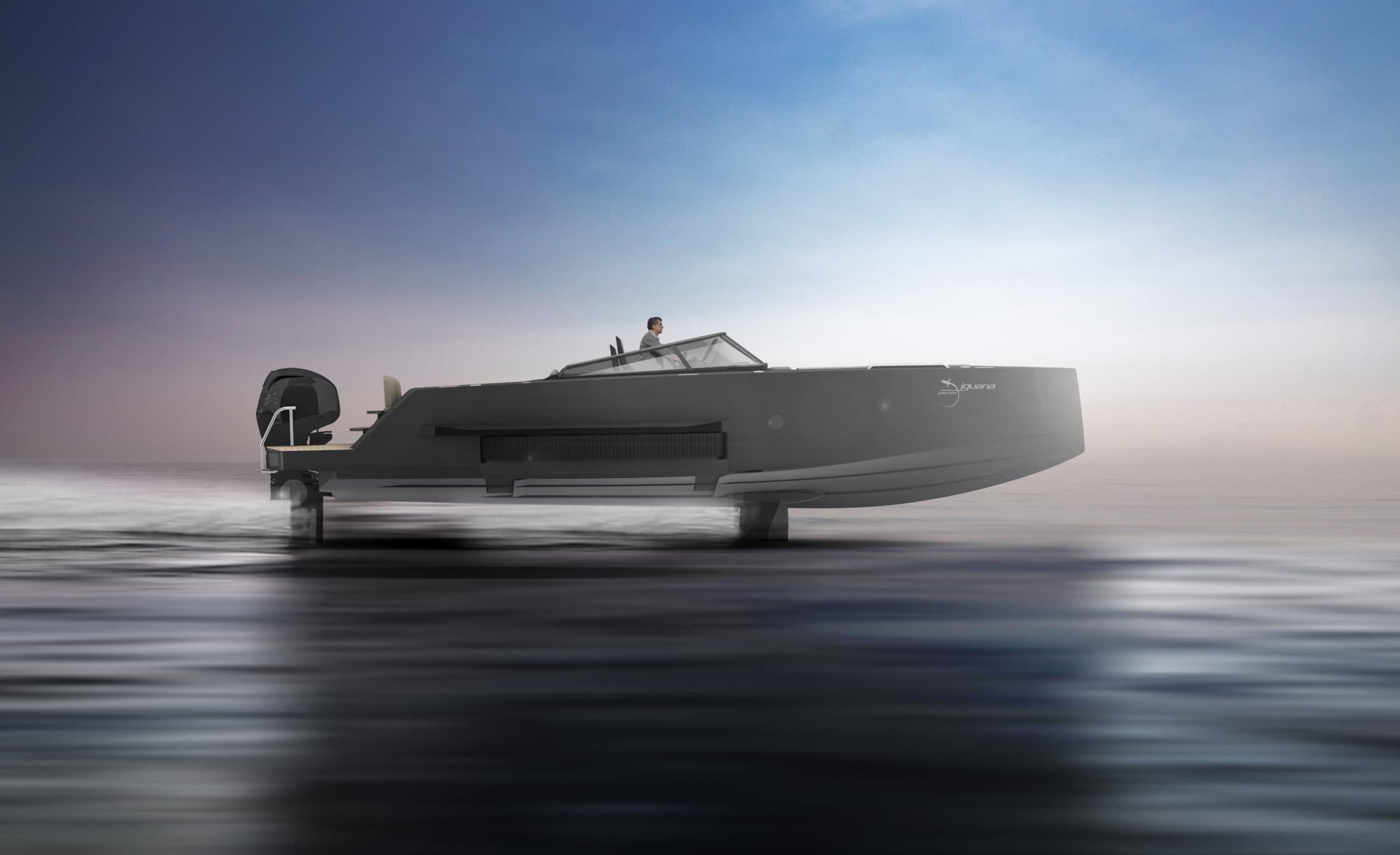 Iguana Yachts electric yacht